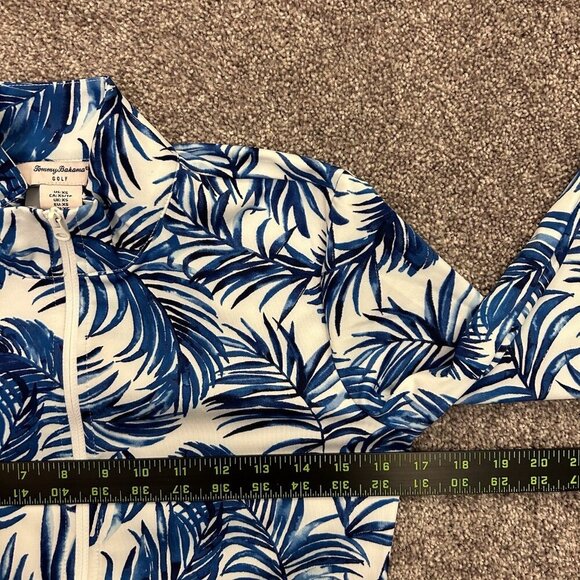 Tommy Bahama Womens Golf Long Sleeve Full Zip Floral Jacket UPF 50 Size XS - NWT - Picture 8 of 13